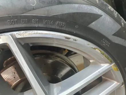 [남양주휠도색][캘리퍼도색]벤츠 GLE클래스 (W166) GLE350d 쿠페 21인치 순정휠 블랙유광 휠복원&휠도색 + 캘리퍼도색 레드도장 / 남양주시 별내동