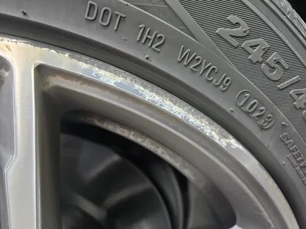 [남양주휠복원]BMW 5시리즈 (G30) 520d 18인치 순정휠 블랙유광 휠복원&휠도색 / 남양주시 별내동