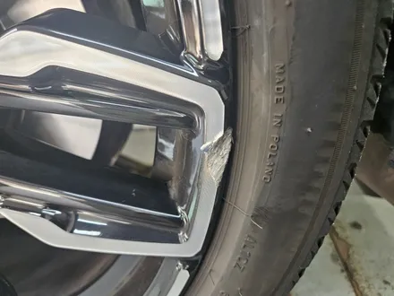 [남양주휠복원] BMW X4 (G02) M40i 21인치 순정휠 블랙유광 휠복원&휠도색 / 남양주시 별내동