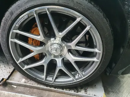 [남양주휠도색]벤츠 GT 63AMG 21인치 하이퍼실버 휠복원&휠도색 / 남양주시 별내동
