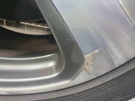 [남양주휠복원] 벤츠GLC클래스 GLC220d 19인치 순정휠 다이아몬드컷팅 휠복원&휠도색 + 캘리퍼도색 실버도장 (메르세데스 벤츠)  작업 / 남양주시 별내동
