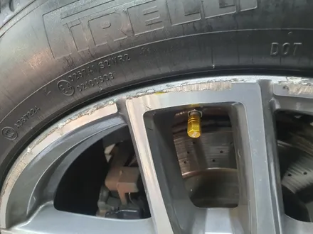 [남양주휠도색][캘리퍼도색]벤츠 GLE클래스 (W166) GLE350d 쿠페 21인치 순정휠 블랙유광 휠복원&휠도색 + 캘리퍼도색 레드도장 / 남양주시 별내동