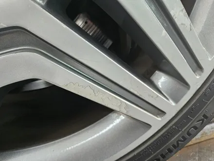 [남양주휠복원] 벤츠 M-클래스 (w166) ML63 AMG 21인치 순정휠 다이아몬드컷팅 휠복원&휠도색 / 남양주시 별내동