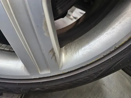 [남양주휠복원] 벤츠 S클래스 (w221) s350 19인치 순정휠 고스트크롬 휠복원&휠도색 / 남양주시 별내동