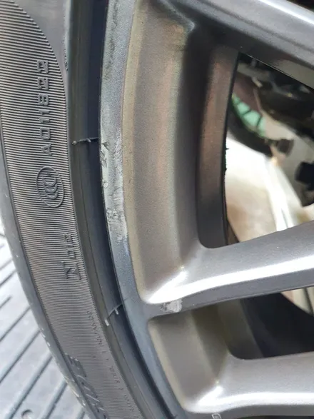 ​ [남양주휠도색]벤츠A45 AMG19인치  고스트크롬도색&타이어교체 / 남양주시 별내동
