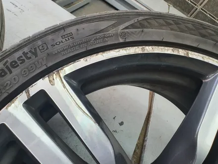 [bmw휠도색] BMW 7시리즈 740LI (G11) 20인치 커스텀블랙컷팅 휠복원&휠도색 / 남양주시 별내동