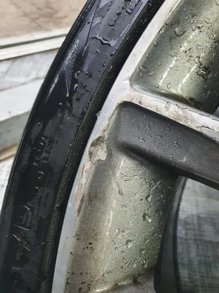 [벤츠휠도색][남양주휠도색] 벤츠 CLS클래스 CLS450d 19인치 고스트크롬 휠복원&휠도색 + 타이어교체 ( 255-35-19 피렐리 신투라토P7 두본 ) / 남양주시 별내동
