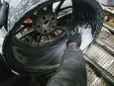 [남양주휠도색]벤츠 C클래스 쿠페 63s AMG 블랙무광 휠도색 작업 / 남양주시 별내동