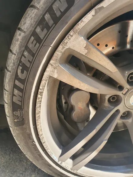[남양주휠도색]BMW M4 19인치 고스트크롬휠복원 / 남양주시 별내동