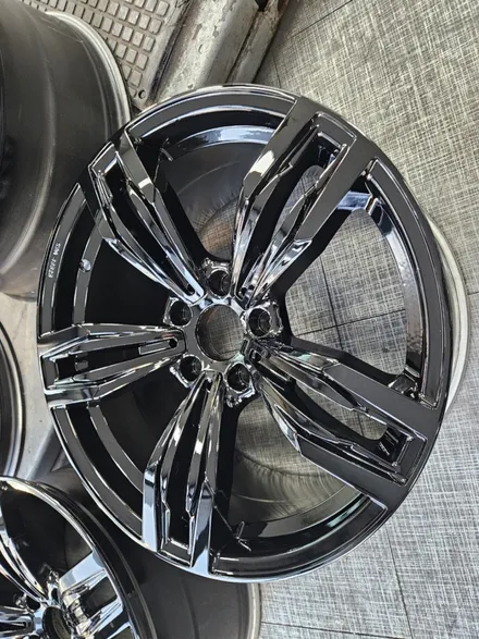 [남양주휠복원]BMW 5시리즈 (F10) 528i 19인치휠 블랙유광 휠복원&휠도색 / 남양주시 별내동