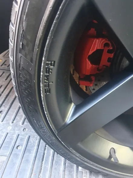[남양주휠도색]BMW528i 19인치 사제휠 블랙유광 휠복원 / 남양주시 별내동