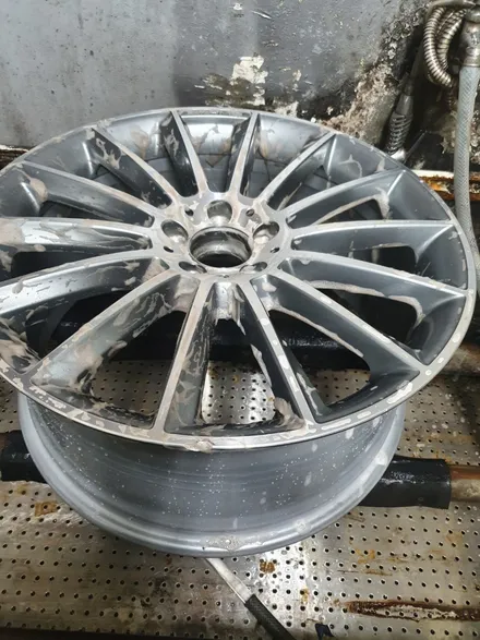 [남양주휠복원][벤츠휠복원]벤츠 CLS클래스 cls450d 20인치 마차휠 다이아몬드컷팅 휠복원&휠도색 / 남양주시 별내동