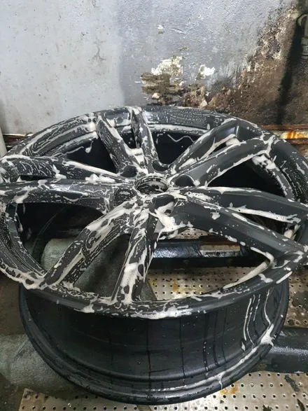 [남양주휠복원][별내휠도색]BMW 3시리즈 (G20) 330i 19인치 순정휠 블랙유광 휠복원&휠도색 / 남양주시 별내동