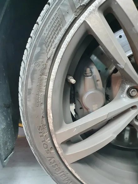 [남양주휠도색] BMW M4 19인치 고스트크롬 도장작업+타이어교체 작업 / 남양주시 별내동