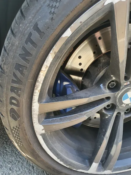 [남양주휠도색]BMW M4 19인치 고스트크롬휠복원 / 남양주시 별내동