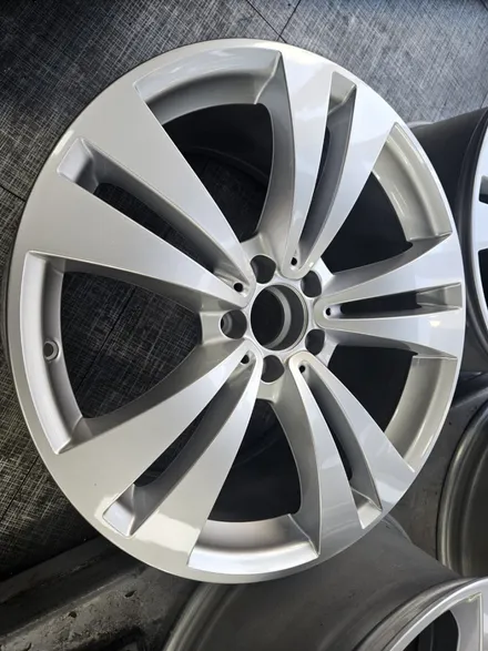 [남양주휠복원]벤츠CLS클래스 (W218) cls350 19인치 순정휠 하이퍼실버 휠복원&휠도색 / 남양주시 별내동