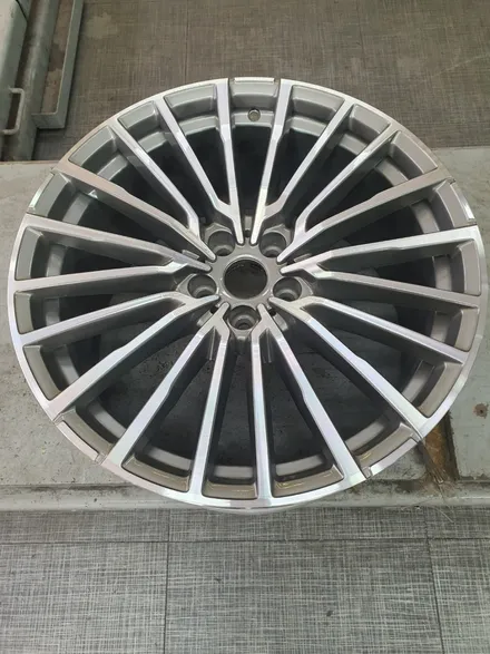 [남양주휠복원] BMW 7시리즈 (G11) 740Li 20인치 순정휠 다이아몬드컷팅 휠복원&휠도색 / 남양주시 별내동