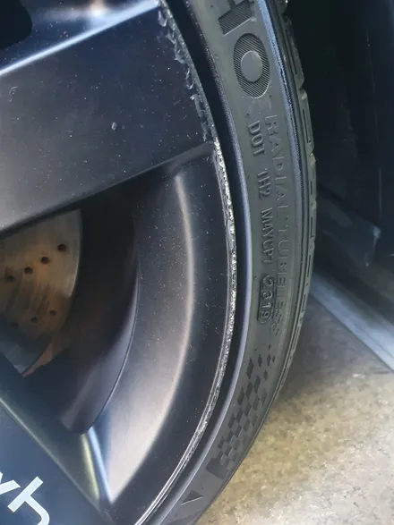 [남양주휠도색]BMW528i 19인치 사제휠 블랙유광 휠복원 / 남양주시 별내동