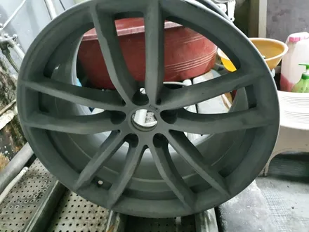 [남양주휠도색][BMW휠도색]BMW 5시리즈 (G30) 18인치 고스트크롬 휠도색및 휠복원 / 남양주시 별내동