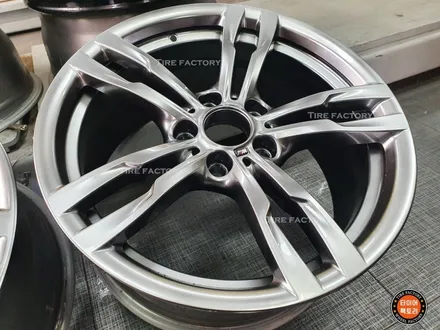 [남양주휠도색]BMW 3시리즈 (F30) 320d 18인치 고스트크롬 휠복원&휠도색 + 타이어교체 ( 225-45-18 한국 키너지EX 두본 ) / 남양주시 별내동