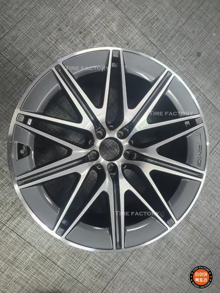 [남양주휠복원]벤츠 GT43AMG 21인치 순정휠 다이아몬드컷팅 휠복원&휠도색 / 남양주시 별내동