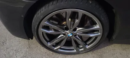 bmw 530i f바디 고스트크롬 20인치 순정휠 도색 / 경기 하남