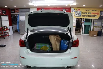 인피니티 Q50 하이브리드 전동트렁크 작업 / 자동차 파워테일게이트 / 고양시 덕양구 대자동
