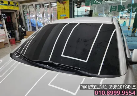 아반떼AD 필름제거 후 열차단 썬팅재시공 이비오스CX60 가성비썬팅 추천 농도 / 고양시 덕양구 대자동