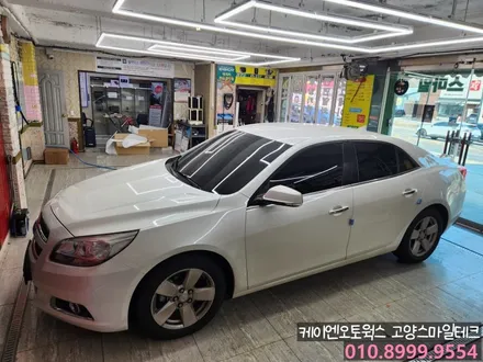 쉐보레 말리부 기존필름 제거 후 열차단썬팅 재시공 이비오스CX60 시공후기 / 고양시 덕양구 대자동