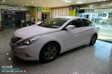 YF쏘나타 뽀글이 썬팅, 윈도우틴팅 재시공 이비오스 CX90 열차단 필름의 중요성 / 고양시 덕양구 대자동