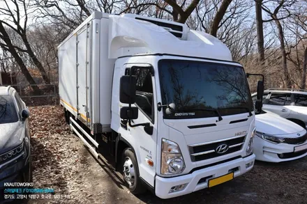화물차 마이티 썬팅 이비오스 CX60, 캠론 4채널 블랙박스 작업 / 고양시 덕양구 대자동