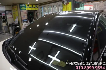 QM3 쾌적한 운행을 위한 열차단 전면썬팅 가성비좋은 이비오스CX60추천 / 고양시 덕양구 대자동