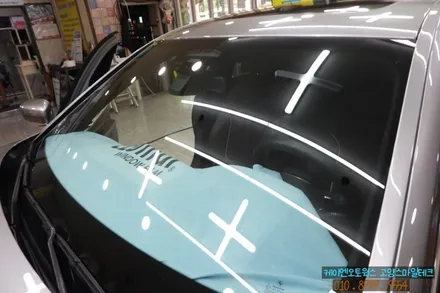 BMW 7시리즈 프리미엄 전면썬팅, 이비오스 슈젠CX90 / 고양시 덕양구 대자동
