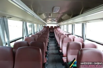 대형버스 썬팅전문, 현대 뉴슈퍼에어로시티 이비오스CX90 열차단썬팅 / 고양시 덕양구 대자동