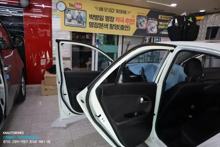 올뉴모닝 썬팅 풀 재시공 / 이비오스 슈젠 CX60 열차단 필름 자동차 틴팅 / 고양시 덕양구 대자동