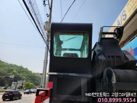 특수장비 특수차량 열차단 썬팅 메가트럭 크레인까지 확실한 열차단 고성능 반사썬팅 이비오스HX90 / 고양시 덕양구 대자동
