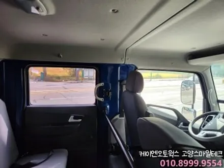 현대 마이티 더블캡 신차썬팅 이비오스 슈젠 CX90 열차단썬팅 시공후기 / 고양시 덕양구 대자동