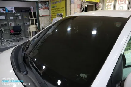 올뉴모닝 썬팅 풀 재시공 / 이비오스 슈젠 CX60 열차단 필름 자동차 틴팅 / 고양시 덕양구 대자동