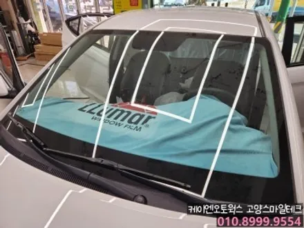 아반떼AD 필름제거 후 열차단 썬팅재시공 이비오스CX60 가성비썬팅 추천 농도 / 고양시 덕양구 대자동