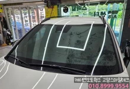 기아 스포티지NQ5 열차단 반반사썬팅 재시공 이비오스 슈젠HX90 시공후기 / 고양시 덕양구 대자동