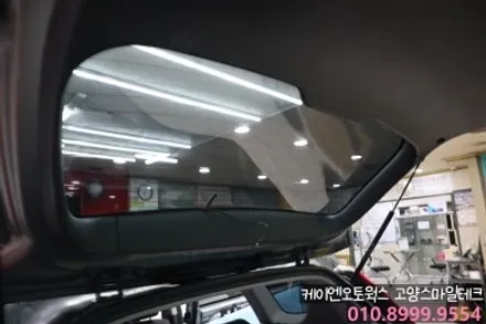 현대 i30 CW 색바랜썬팅 제거후 열차단썬팅 재시공 이비오스CX60 시공후기 / 고양시 덕양구 대자동