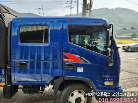 현대 마이티 더블캡 신차썬팅 이비오스 슈젠 CX90 열차단썬팅 시공후기 / 고양시 덕양구 대자동