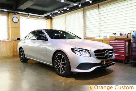 패밀리카 벤츠 E300 클래식용 카오디오 세팅 / 서울 용산
