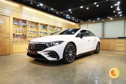 벤츠 전기차 EQS 450+와 소닉의 조합 / 서울 용산