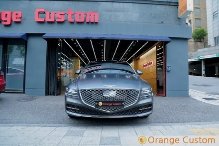 제네시스 G80 글라스틴트 슈어X 시공기 / 서울 용산