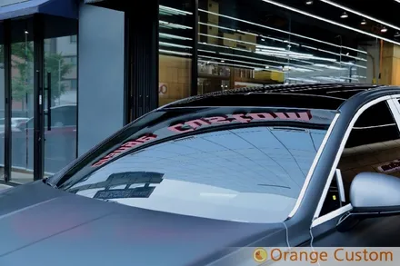 제네시스 G80 글라스틴트 슈어X 시공기 / 서울 용산