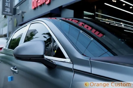 제네시스 G80 글라스틴트 슈어X 시공기 / 서울 용산