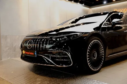 엑스펠 썬팅으로 작업되는 벤츠 EQS53 AMG. / 용산, 마포, 중구