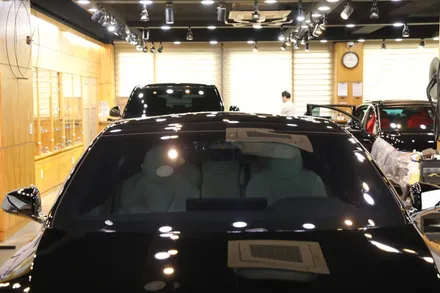 테슬라 모델S 신차패키지 엑스펠 썬팅 작업 / 용산, 마포, 중구