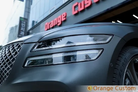 제네시스 G80 글라스틴트 슈어X 시공기 / 서울 용산